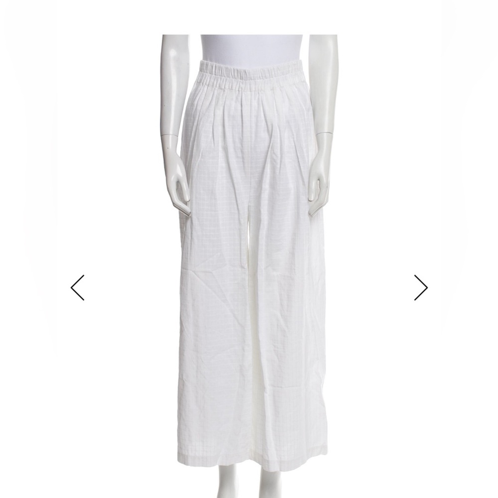 Mara Hoffman white pants